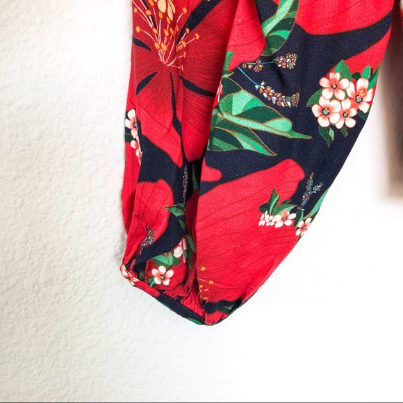 Anthropologie Farm Rio Anouk Floral Blouse - Picture 9 of 10